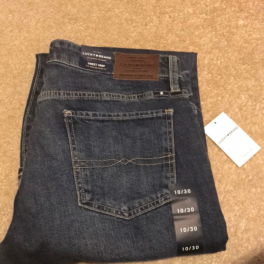 Lucky cropped jeans